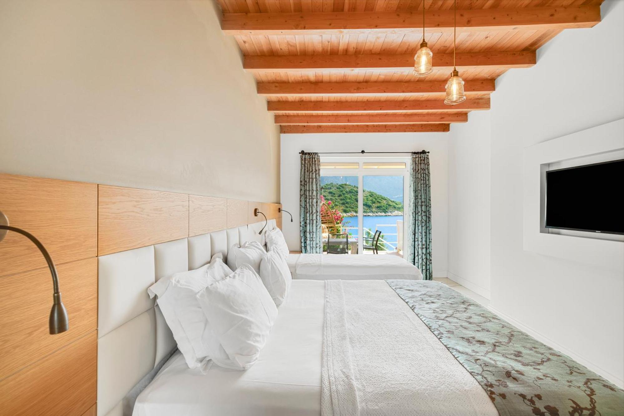 Blanca Beach Hotel カシュ エクステリア 写真